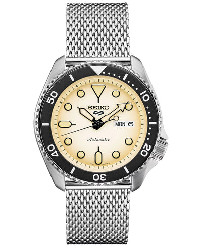 Seiko 5 SRPE75K1 - Champagne Dial Automatic Watch - Time Horizon