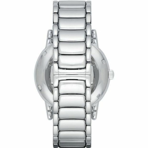 Emporio Armani AR1980 - Skeleton Dial Automatic Watch 