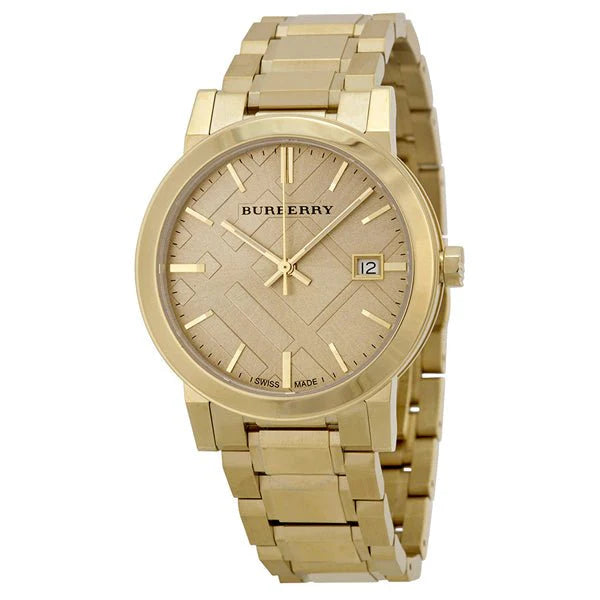 Burberry BU9033 Gold Men’s Watch - Limited Stock | Time Horizon