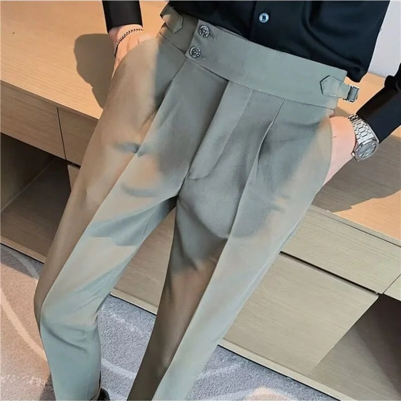 British-Style Business Pants