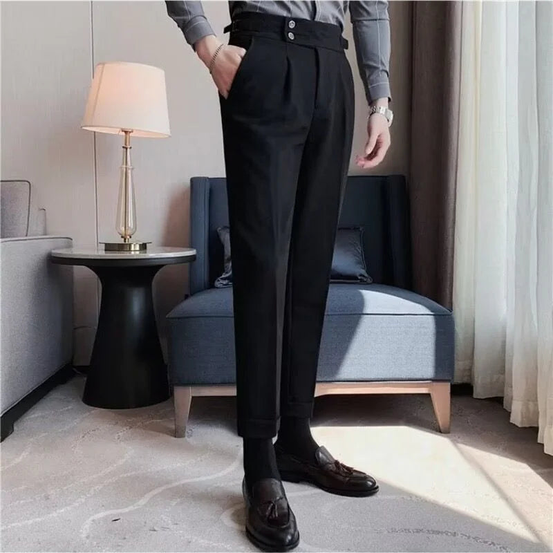 British-Style Business Pants