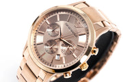 Emporio Armani AR2452 - Rose Gold Chronograph Men's Watch 