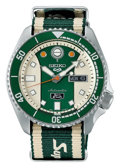 Seiko 5 Sports Honda Super Cub Limited Edition SRPJ49K1
