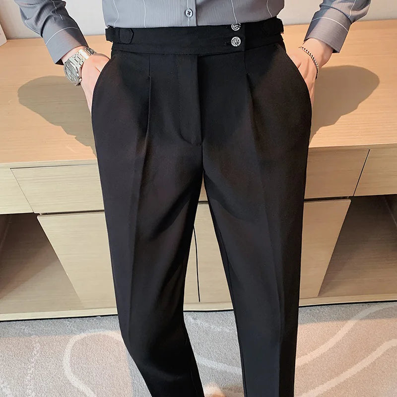 British-Style Business Pants