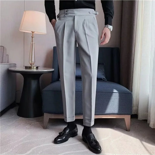 British-Style Business Pants